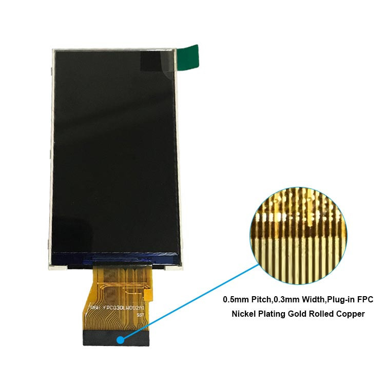 3.0inch 480*854 Mipi Interface 262K Ips LCD TFT Displays