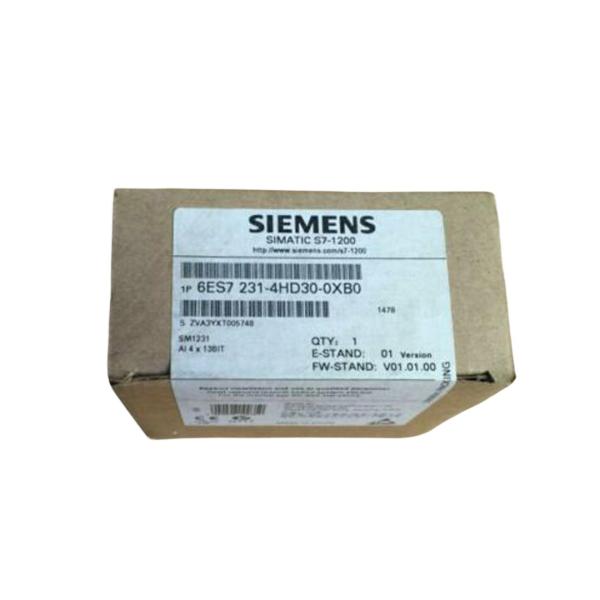 SIEMENS SIMATIC PLC S7-1200 6ES7231-4HD30-0XB0 SM 1231 4 x Analog Input Signal modules