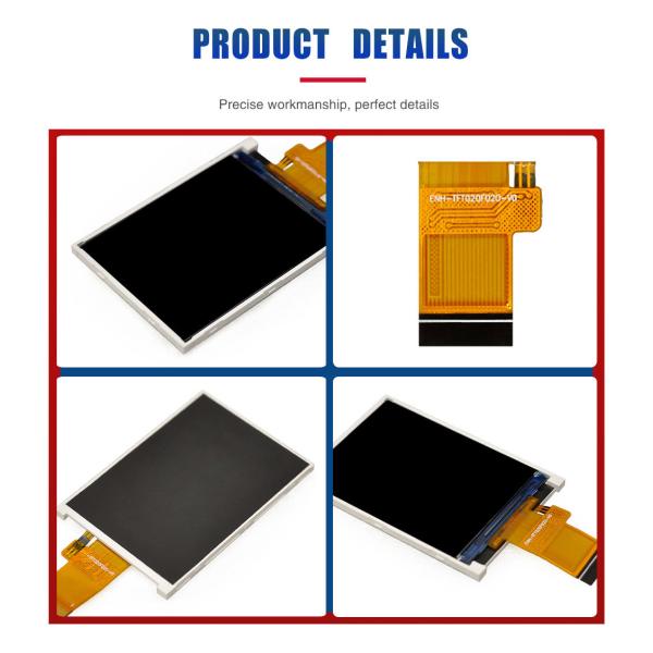 2 Inch Tft Lcd Display Arduino 240x320 Resolution MPU-8 IPS IC ST7789