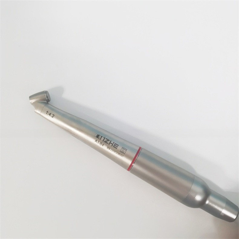 Red Ring Surgical Tools Dental Turbine 1: 4.2 Low Speed 45 Degree Dental Handpiece