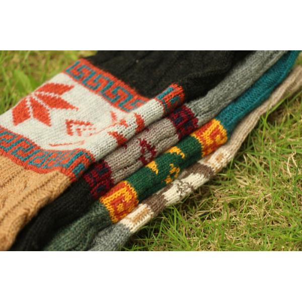 girl deer snowflake jacquard knit boot socks wood feel casual wool acrylic, socks, warmer