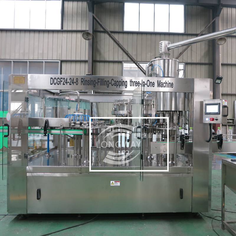 Zhangjiagang Longway 2000-9000BPH Small Carbonated Soft Drink Filling Machines