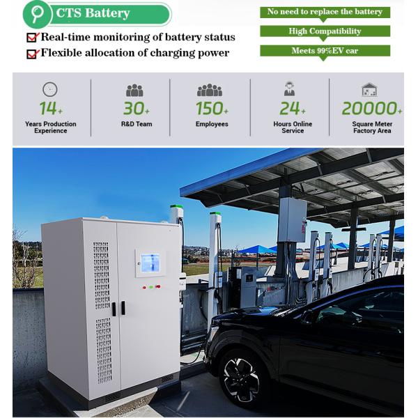215-362kWh AC/DC Hybrid Solar Storage System with EV Charging
