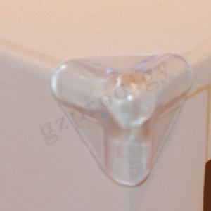 Quality Nonslip PVC Clear Plastic Corner Protectors , Multifunctional Corner Safety Bumpers wholesale