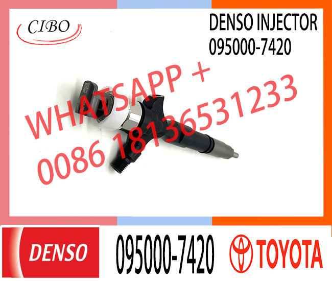 Common Rail Fuel Injector Assembly 095000-7420 23670-30250 injectorfor Toyota Land Cruiser 1KD-FTV 095000-7420 23670-302