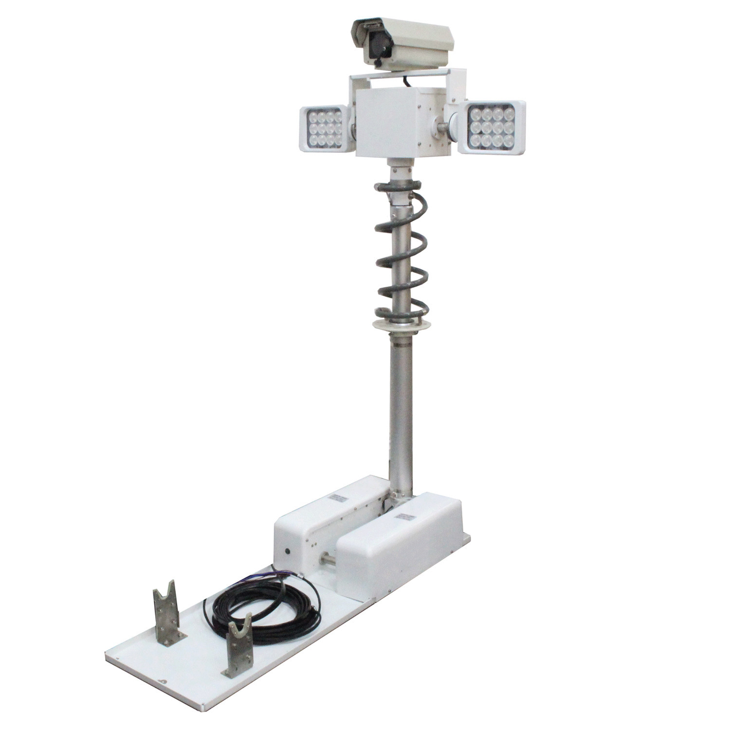 3.5M Vehicle Mounted Mobile Emergency LED Light Tower for Fire Truck