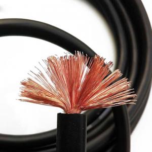 Quality Oilproof Antiwear Copper Welding Cable , Ozone Resistant Electric Welding Wire wholesale