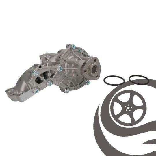 RIDEX Water Pump with Housing 6 Blades 30mm Hub