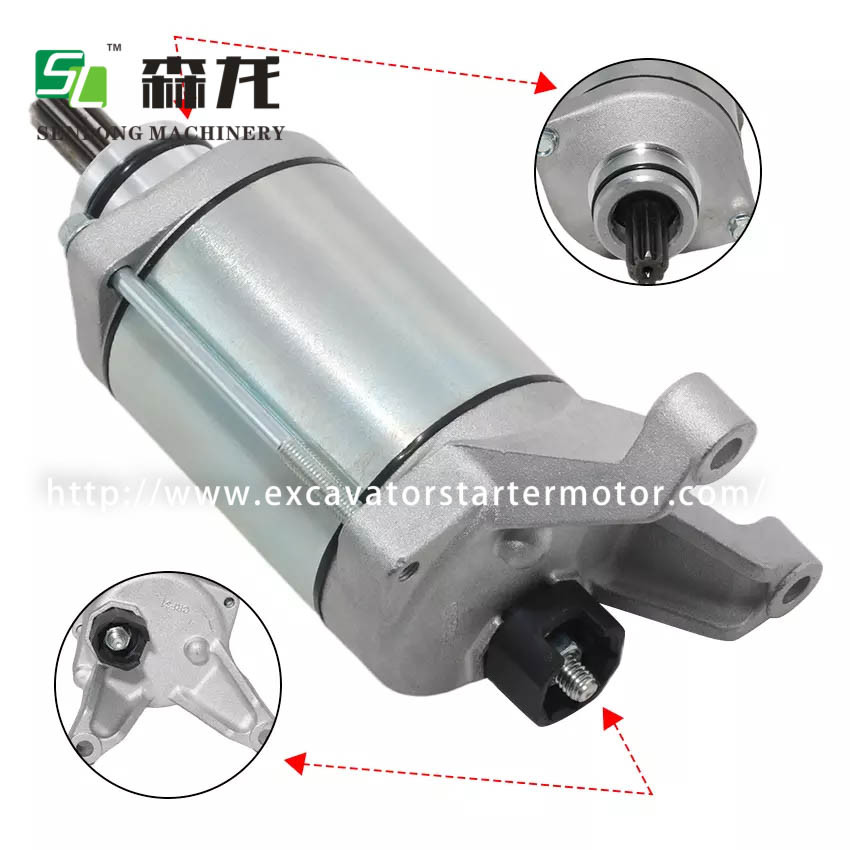 Starter DL650/SV650/SFV650 11-18 Motorcycle 12V 9T CCW 31100-19F10 SMU0205 18789 SS-25 31100-19F10