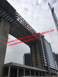 Quality Residential Structural Steel Frame Construction Between Urban High Rise Buildings wholesale