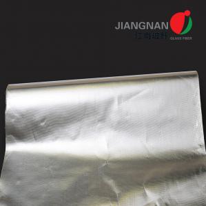 China Aluminum Foil Laminated Coated Fiberglass Cloth Heat Resistant on sale