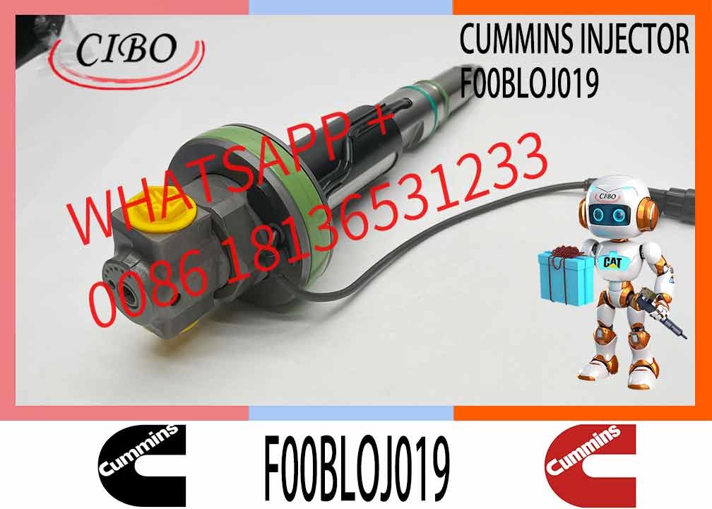 Fuel Injector Assembly 0986435611 F00BLOJ019 Y431K05246 FO0BJ60578 FOOBJ60783 1000019903 For Qsk19 Engine