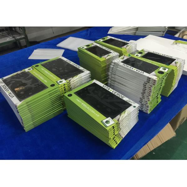 Custom 7inch screen lcd advertising player Button control POP display digital signage for kitchen marketing promotion