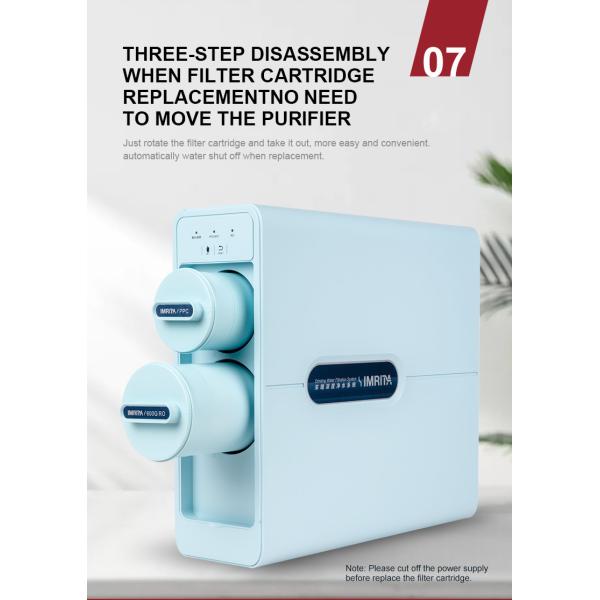 Imrita Tankless RO Home Water Purifier System 500GPD Food Grade