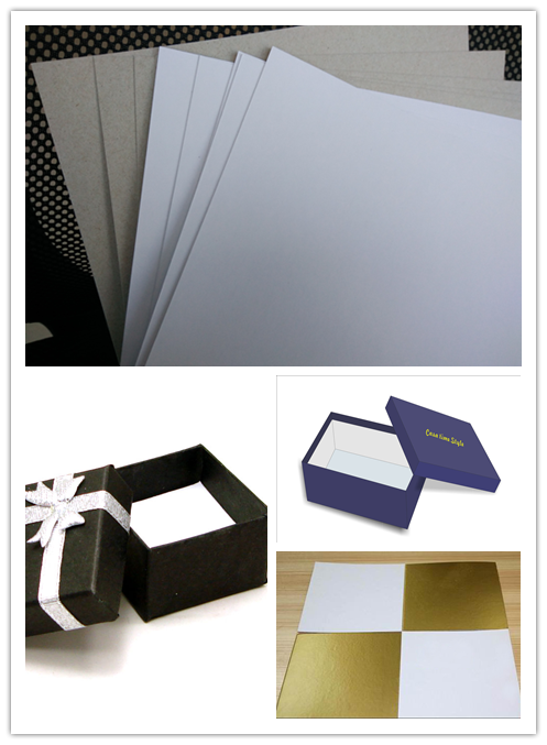 Environmently Mixed Pulp Laminated Whiteboard Paper for Package / Cake Base