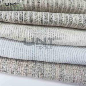 Quality Garments Eco - Friendly Fusible Interlining Fabric Elasticity High Weight wholesale