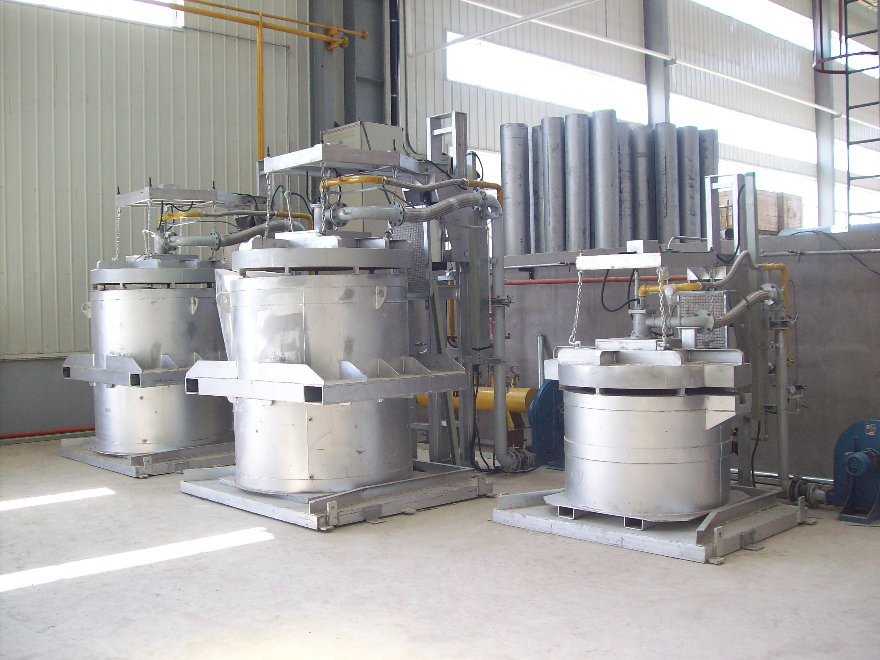 Natural Gas Ladle Preheating Equipment With 24 KW Heating Power And Advanced PLC Control System
