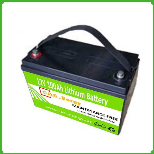 Factory Price Deep Cycle Lifepo4 Lithium Battery 12v 100ah For solar energy
