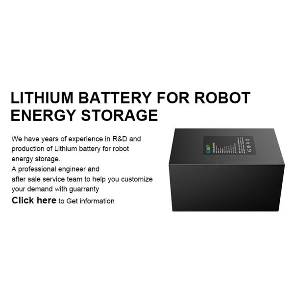 Robot Industrial Lithium Iron Phosphate Battery Pack 48V 28.6Ah 18650