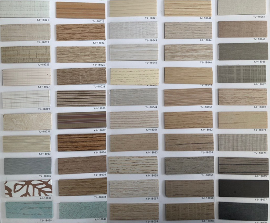 XZB Heavy-Duty Impact-Resistant Scratch-Proof PVC Edge Banding with 226 Colors for Cabinets and Furniture