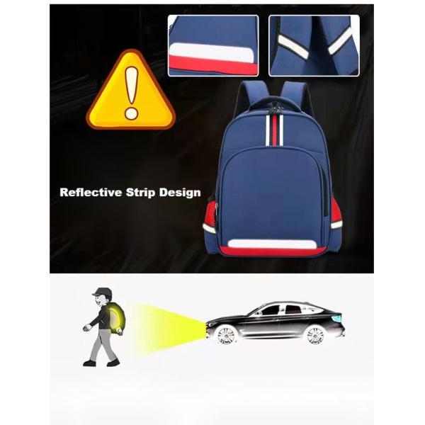 Children Backpack Bag Waterproof Multi Layer For Primary Student