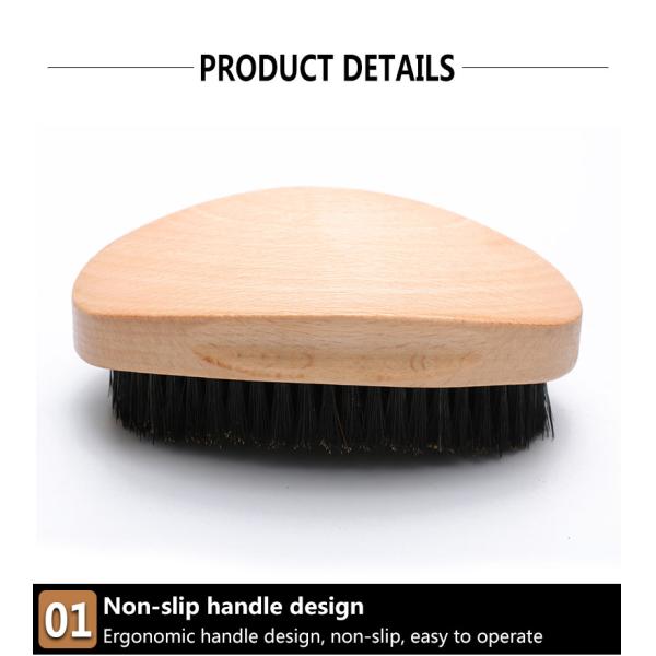 Create Perfect 360 Layer Hair Waves with Abeis Custom Wave Brush Wooden Handle