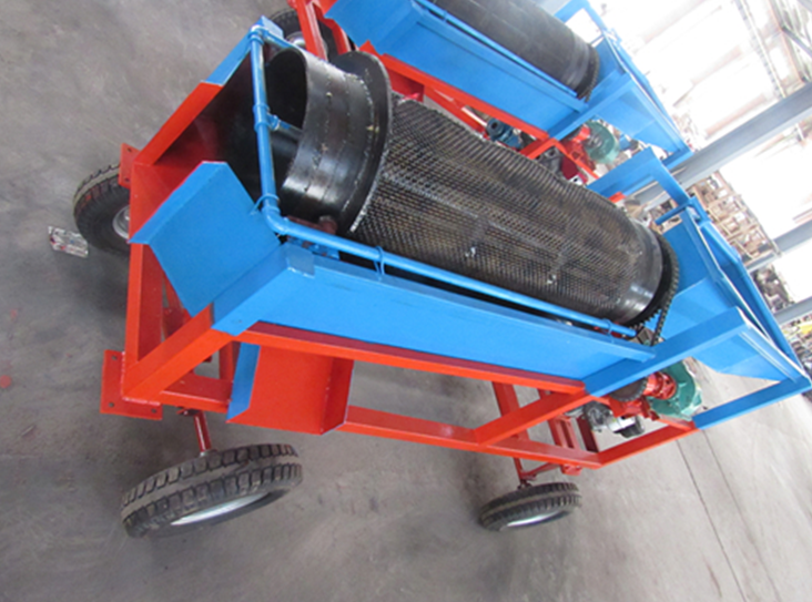 Nonmetal Rotary TROMMEL Screen for material separation processes