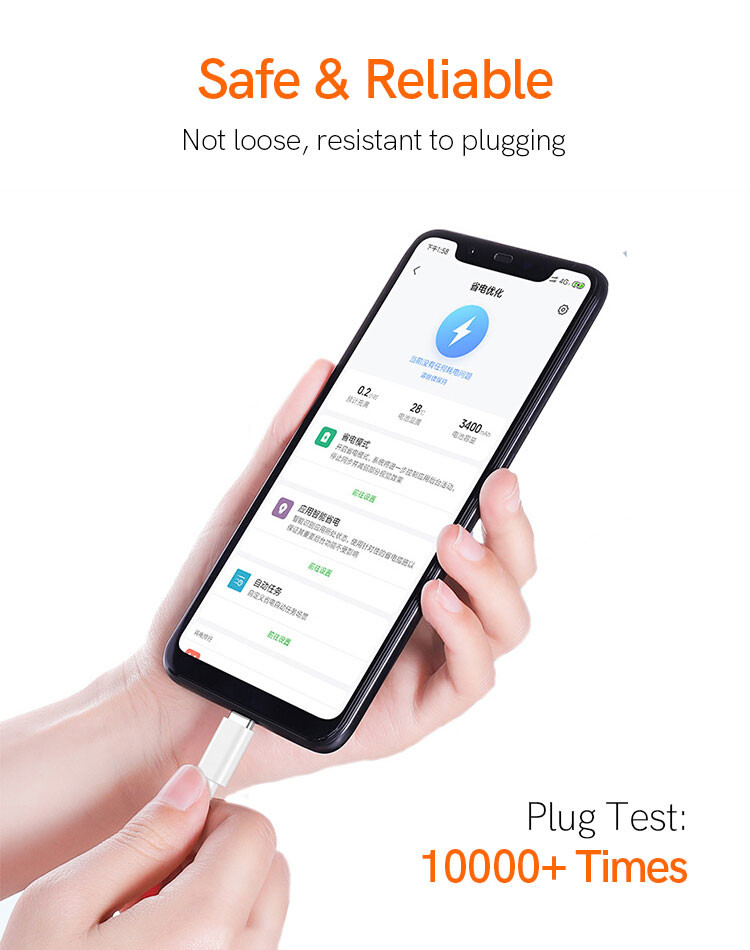 Fast Charging 5Gbps USB 3.0 Charging Cable Soft PET Grade