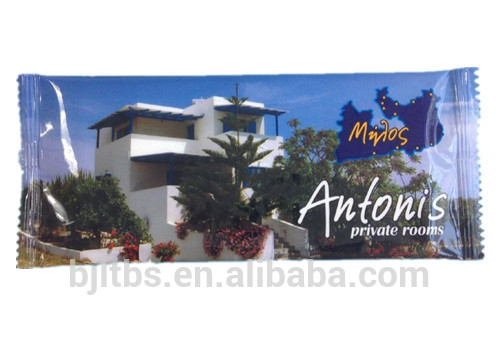 China factory single packed spunlace customized restaurant/airlines wet wipes/tissue/towel