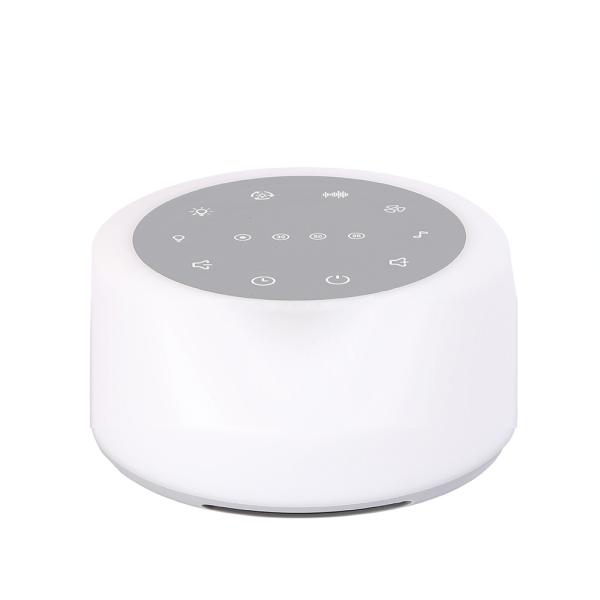 White Noise Sleep Machine With 24 HIFI Soothing Sounds Color Night Light Rechargeable Portable Sleep Machine For Baby Ad