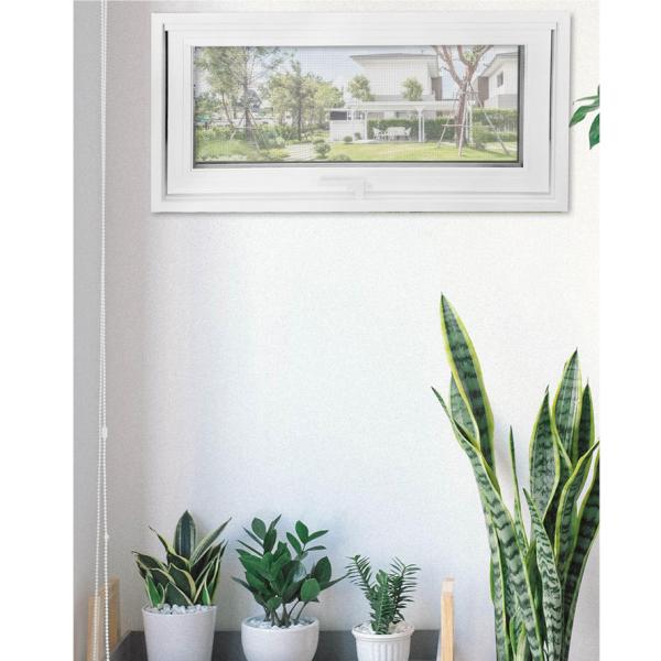 75mm Series Reverse Vinyl UPVC Hopper Window Inward Tilt