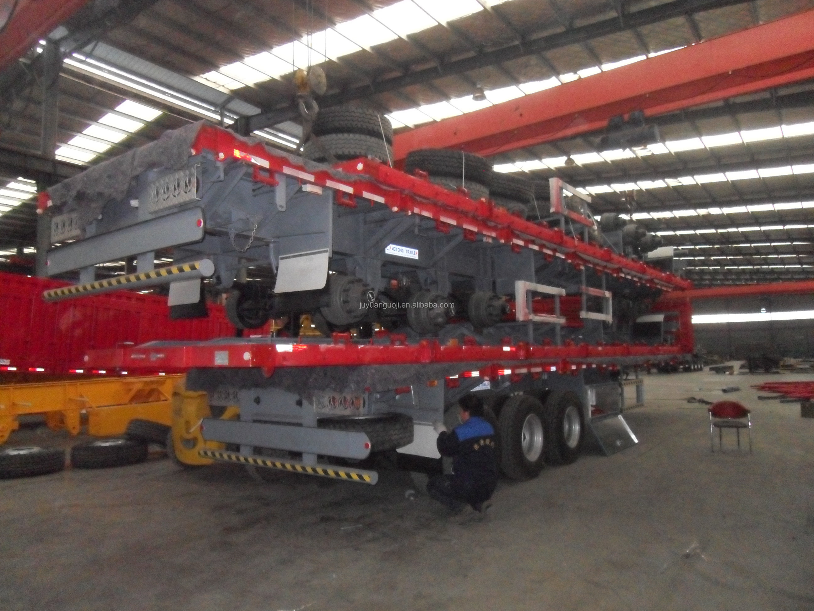 50ton Low Density Carbon Steel Bulker Powder Cement Tanker Trucks Bulk Cement Semi Trailer