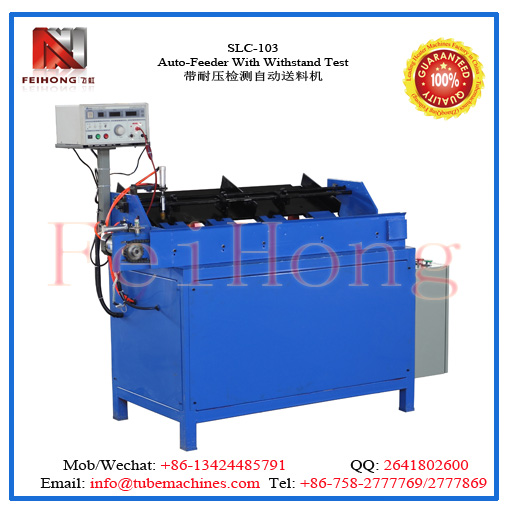 auto feeder with test for tubular heaters