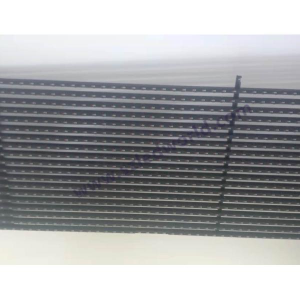 Full Color 5000nits Transparent LED Video Wall Soft Flexible Mesh Digital LED Screen