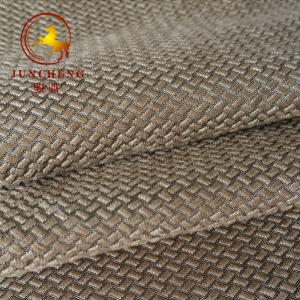 Popular classic Jacquard diamond velvet sofa fabric for Egypt
