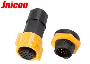 Quality M19 Waterproof Multi Pin Connector 18 Pin And 16 Pin For Signal Data Connection wholesale