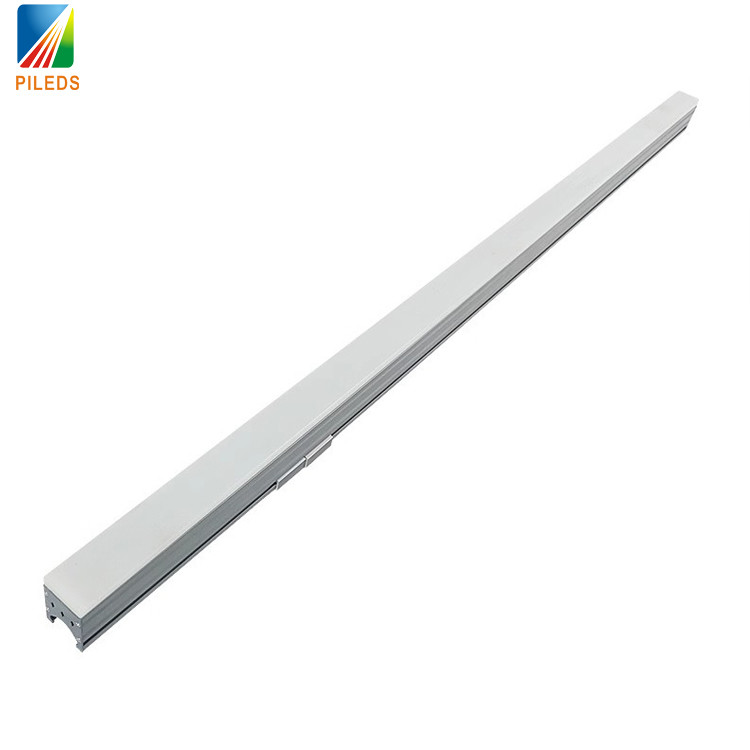 PILEDS 16 Pixels DMX/SPI Waterproof IP67 LED Wall Washer Lights RGB T Linear Facade Lighting Outdoor Landscape Building