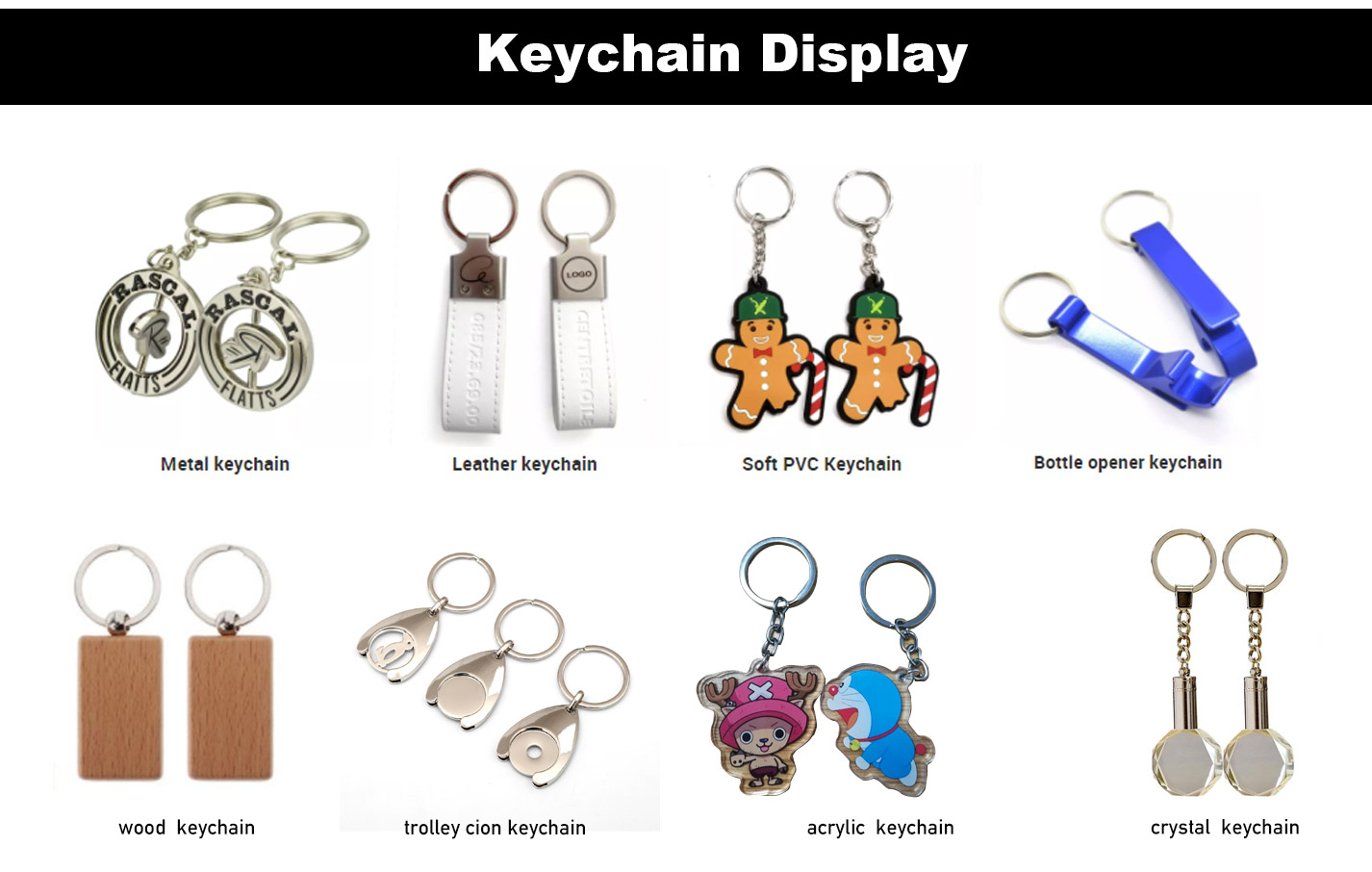 Custom Leather Key Chain Business Car Compact PU Key Holder Organizer