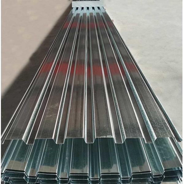 angled shape Dx51D+Z Galvanized Steel Roofing Sheets manufacturer