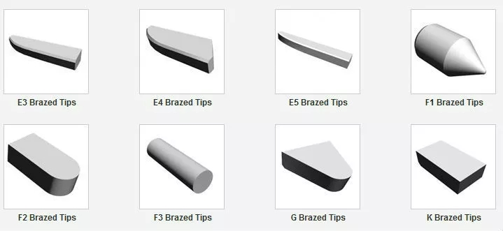Milling Turning Tungsten Carbide Inserts Cnc Router Bits With Ball Nose