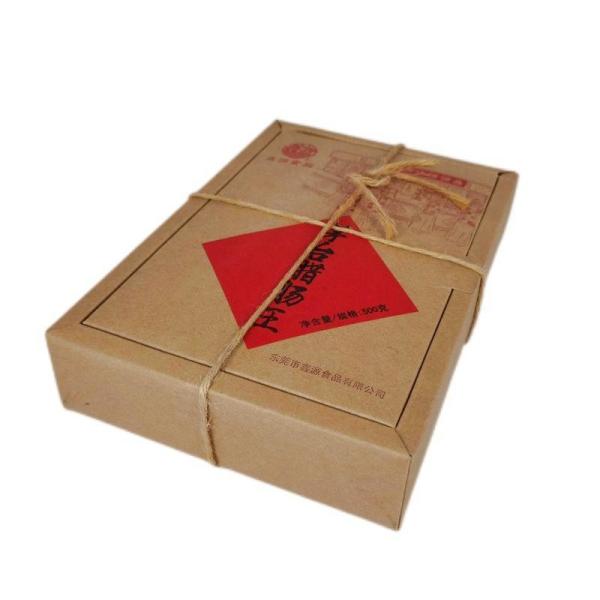 Disposable Kraft Paper Food Packaging Dessert Snacks, Recycable Packaging, Eco