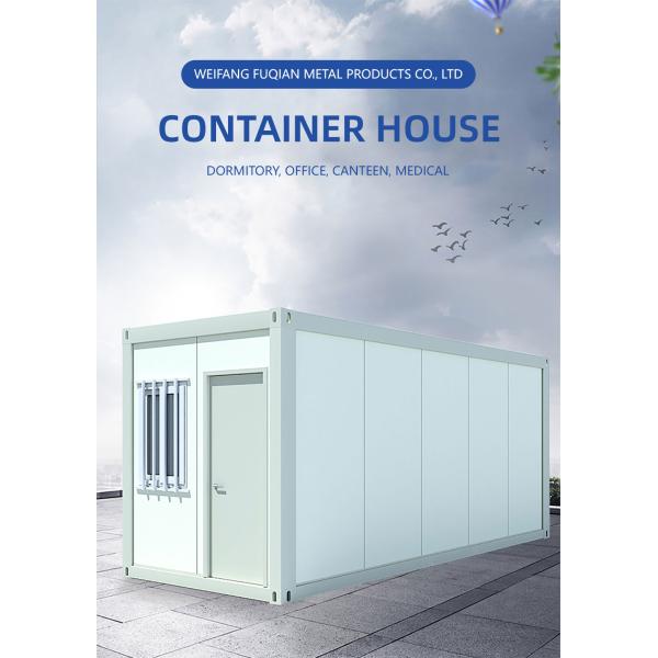 Manufactured Office Container Home Tiny House Prefab House with PVC Roofing