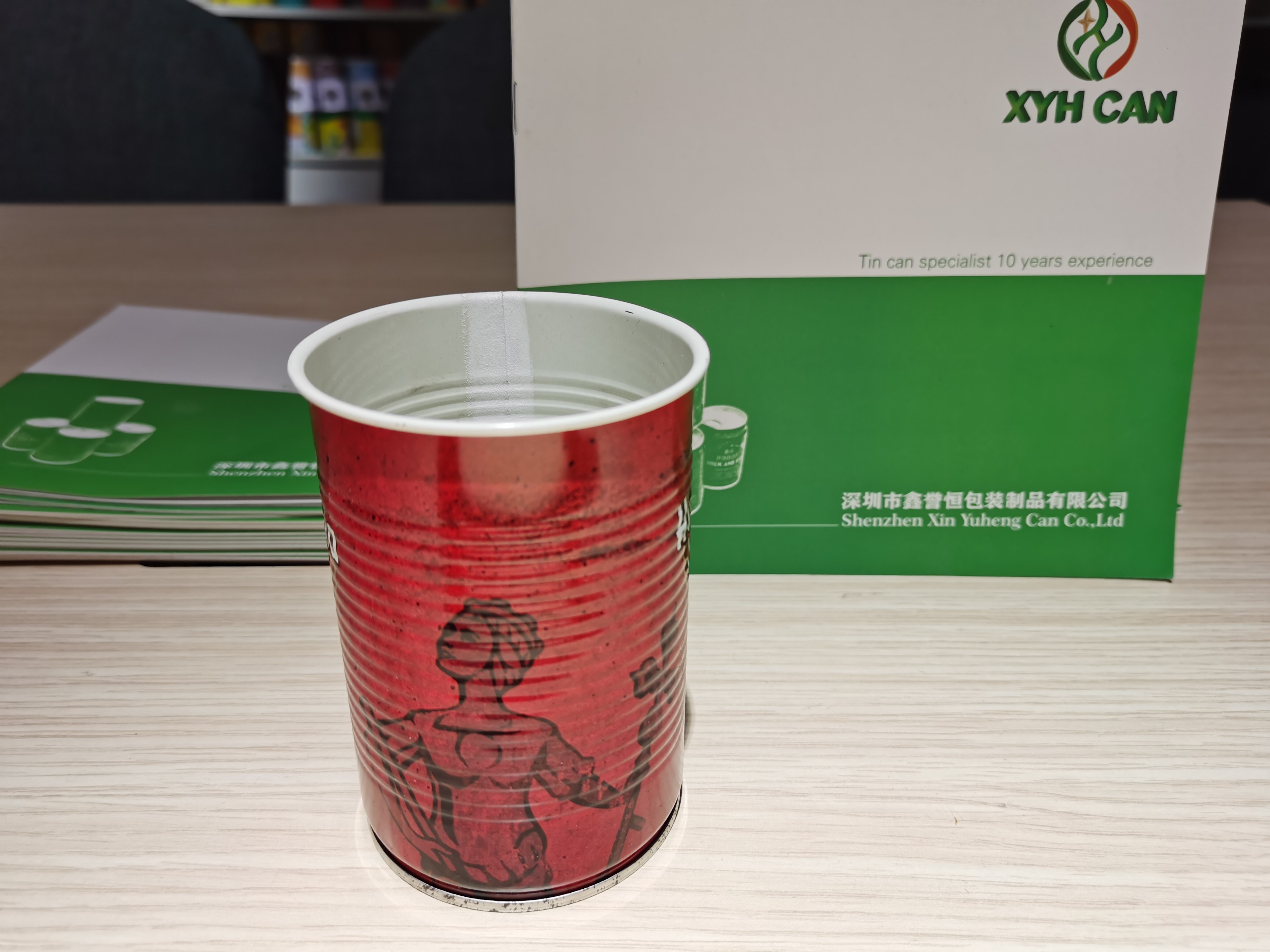330ml CMYK 0.18mm Thickness Alcohol Tin Can For Whisky