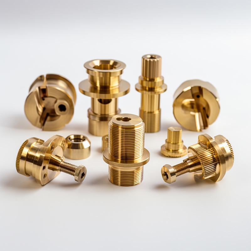 Custom Brass CNC Turned Components CNC Fabrication Machining CNC Machine Service