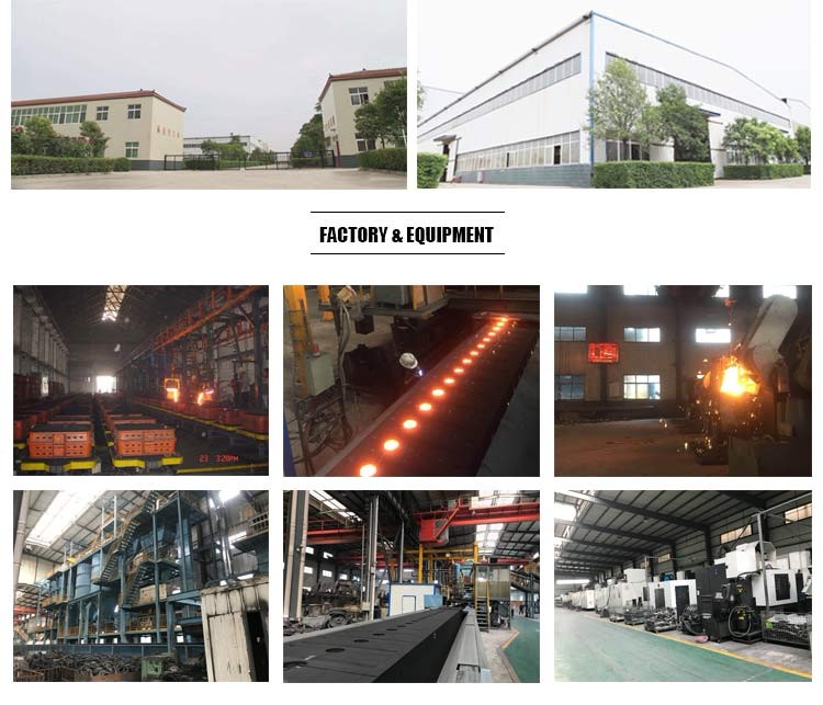 Foundry OEM Ductile Iron Casting Astm A536 65-45-12 Customized Solution