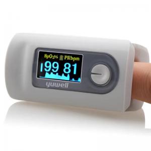 Quality Plastic material white finger pulse oximeter for hospital oximeter wholesale
