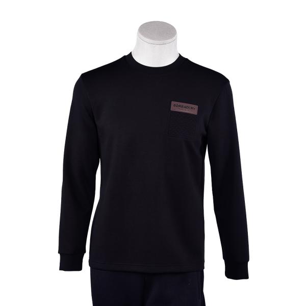 Plush Blank Jogger Crewneck Cotton Pullover Hoodie 400 Grams With OEM