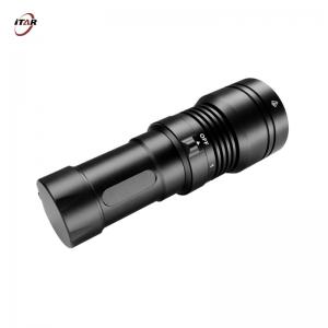 Quality Rechargeable Scuba Diving Torch Light IP68 For Underwater Emergency wholesale