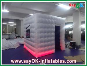 Quality Inflatable Photo Studio Square Inflatable Photobooth With Company Logo For Photography wholesale