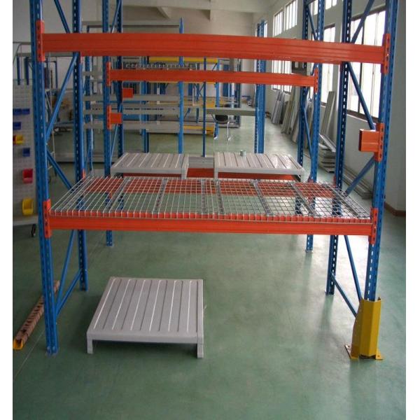 Q235 Steel Wire Pallet Rack 1200KG Heavy Duty Storage Powder Coated Surface
